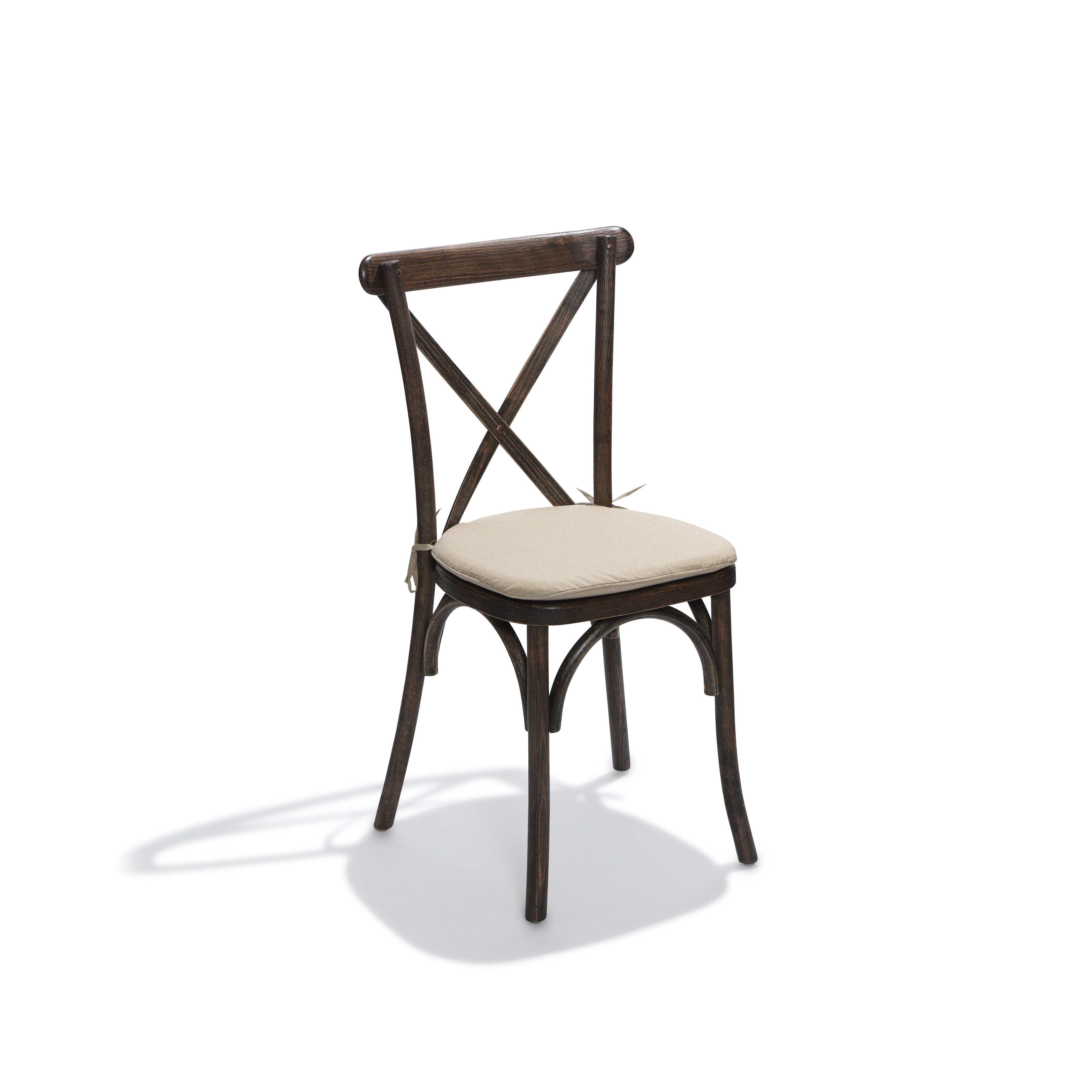 Padded seat cushion I (Ecru)