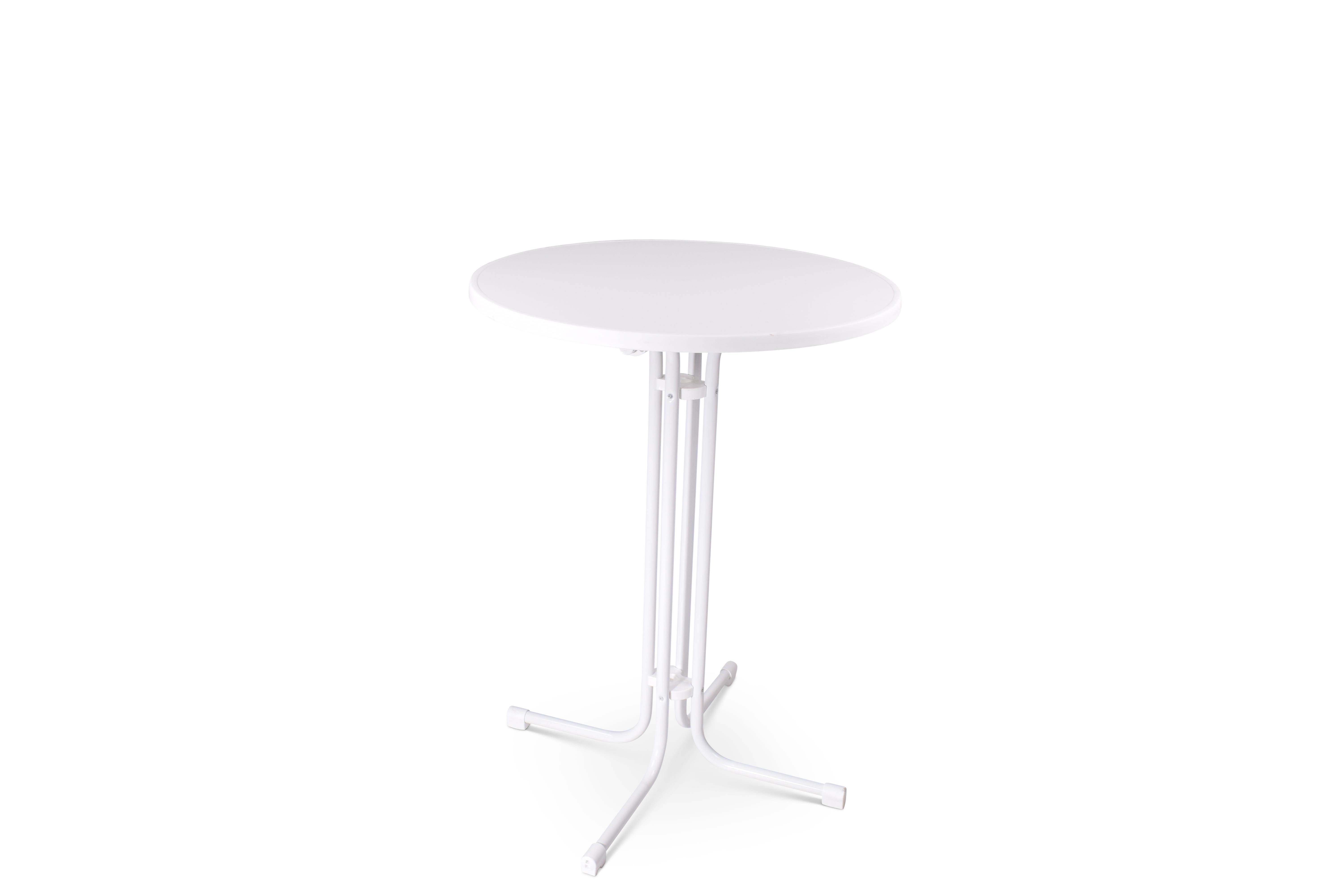 Party bar table (Ø 80 cm) I (White)